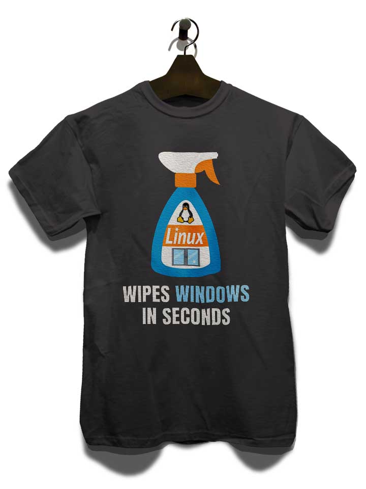 linux-windows-cleaner-t-shirt dunkelgrau 3