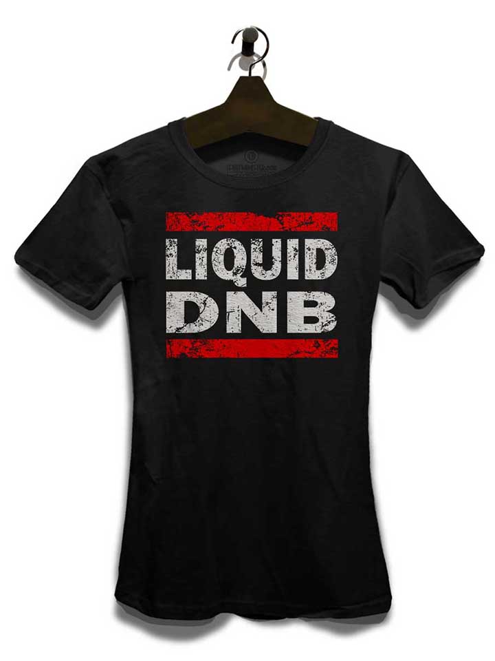 liquid-dnb-damen-t-shirt schwarz 3