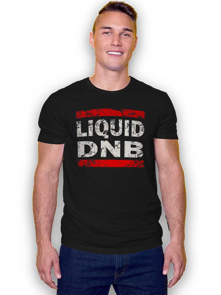 liquid-dnb-t-shirt schwarz 2