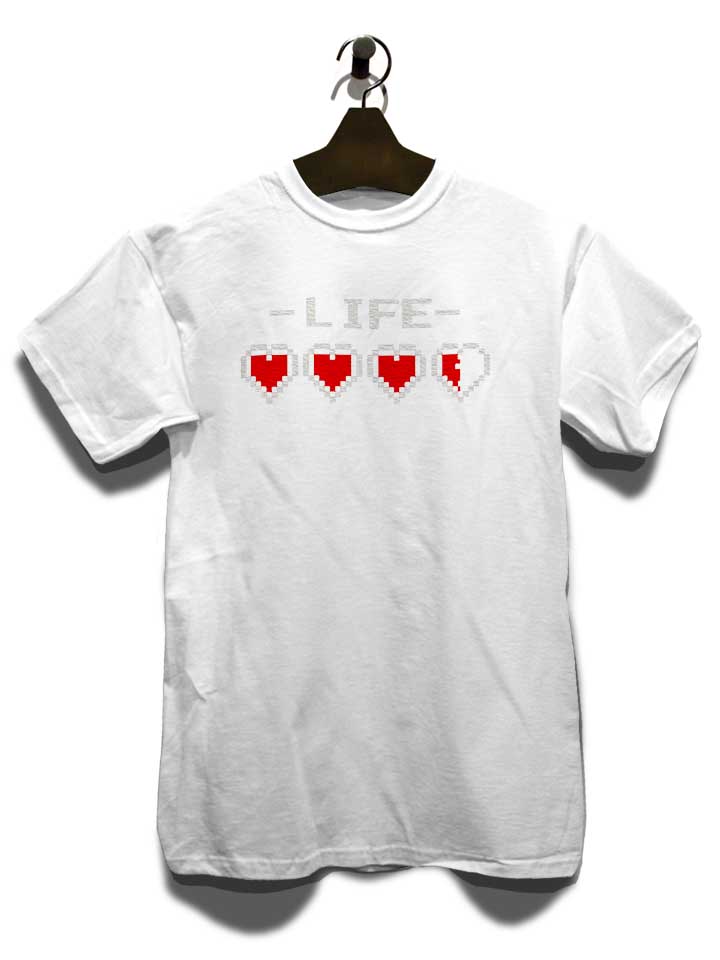 live-hearts-t-shirt weiss 3