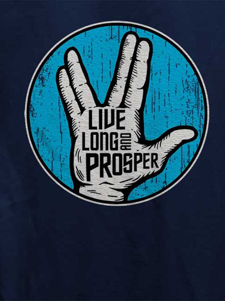 live-long-and-prosper-damen-t-shirt dunkelblau 4