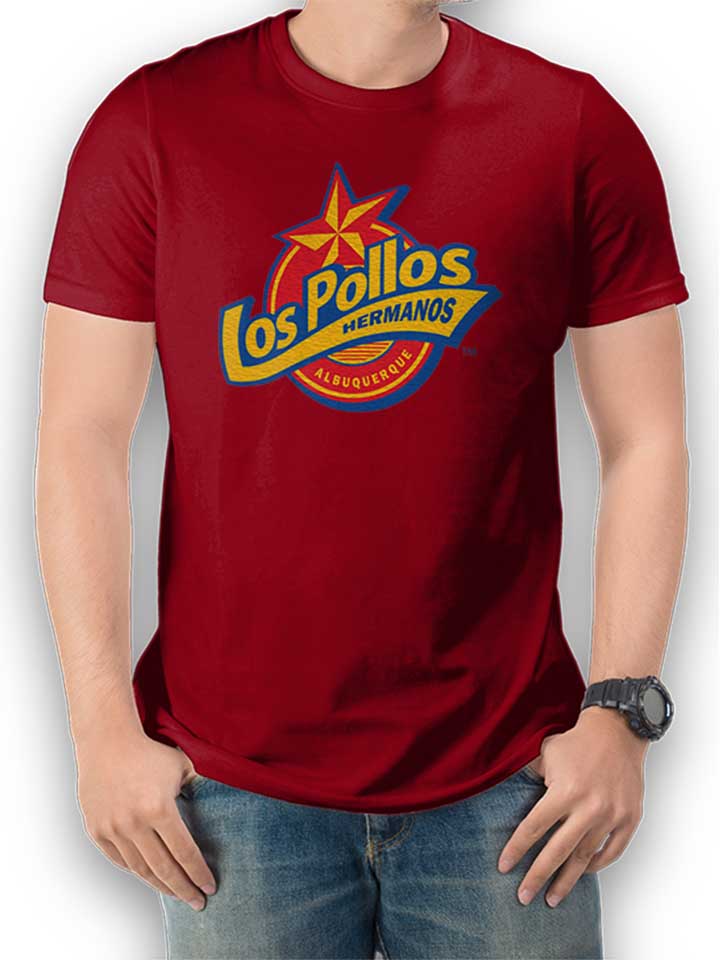 Los Pollos Hermanos Albuquerque T-Shirt bordeaux L