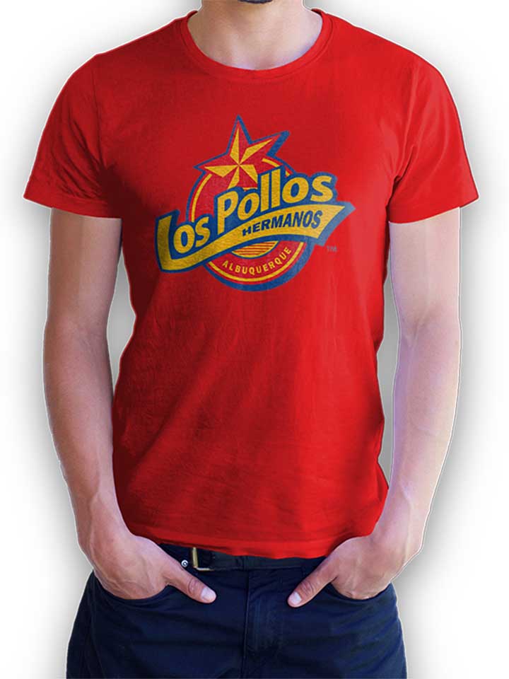 Los Pollos Hermanos Albuquerque T-Shirt red L
