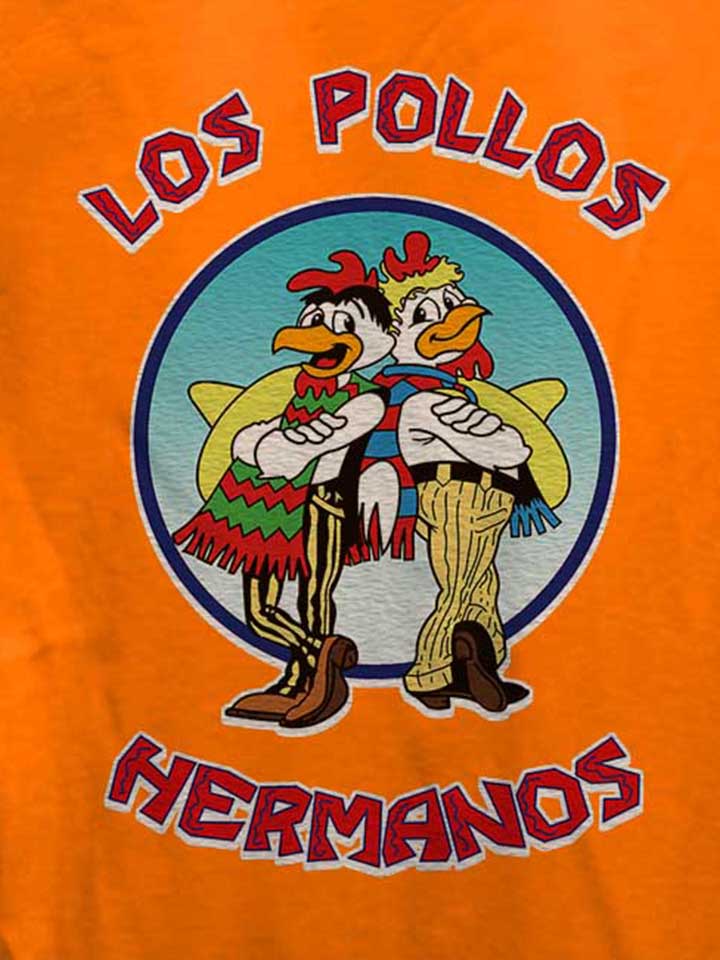 los-pollos-hermanos-damen-t-shirt orange 4