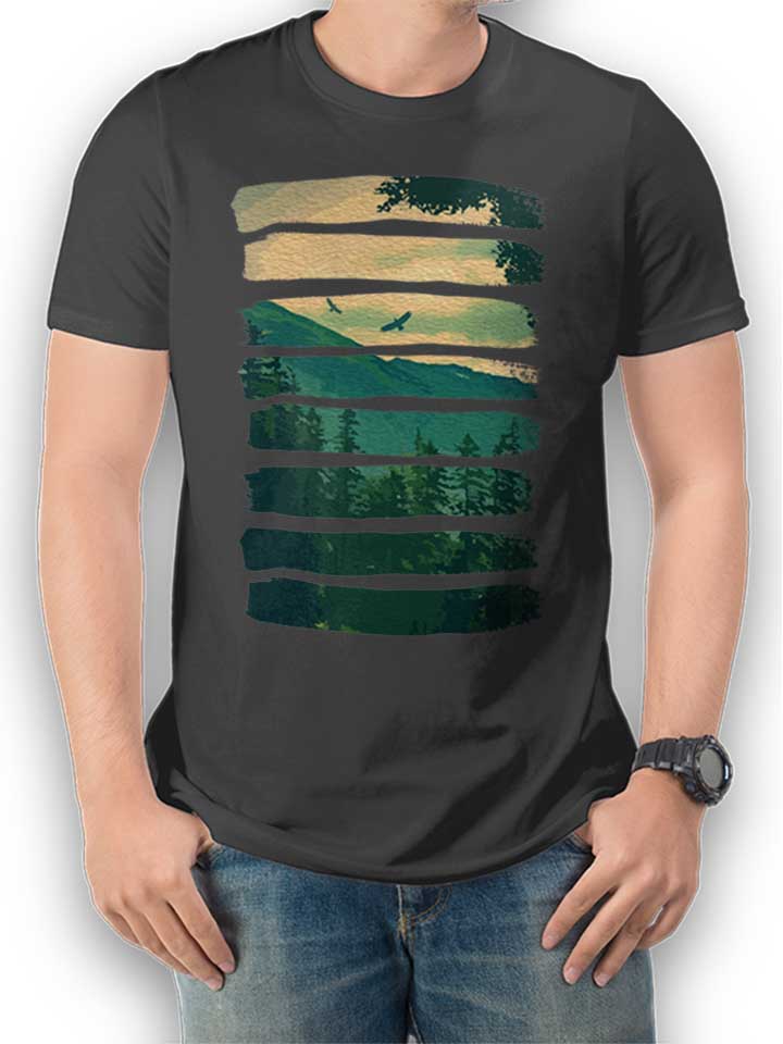 Lost In The Wilds T-Shirt dunkelgrau L