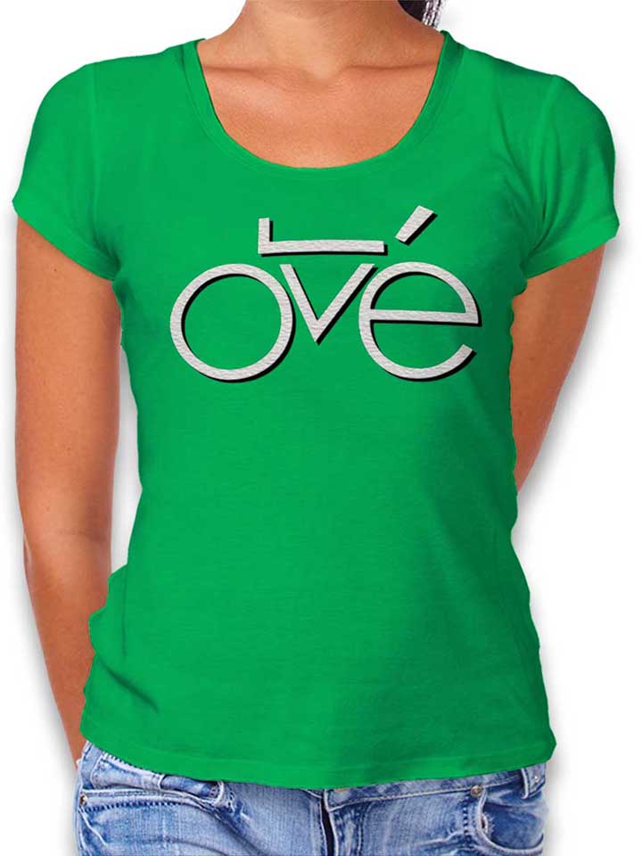 Love Bicycle Damen T-Shirt gruen L