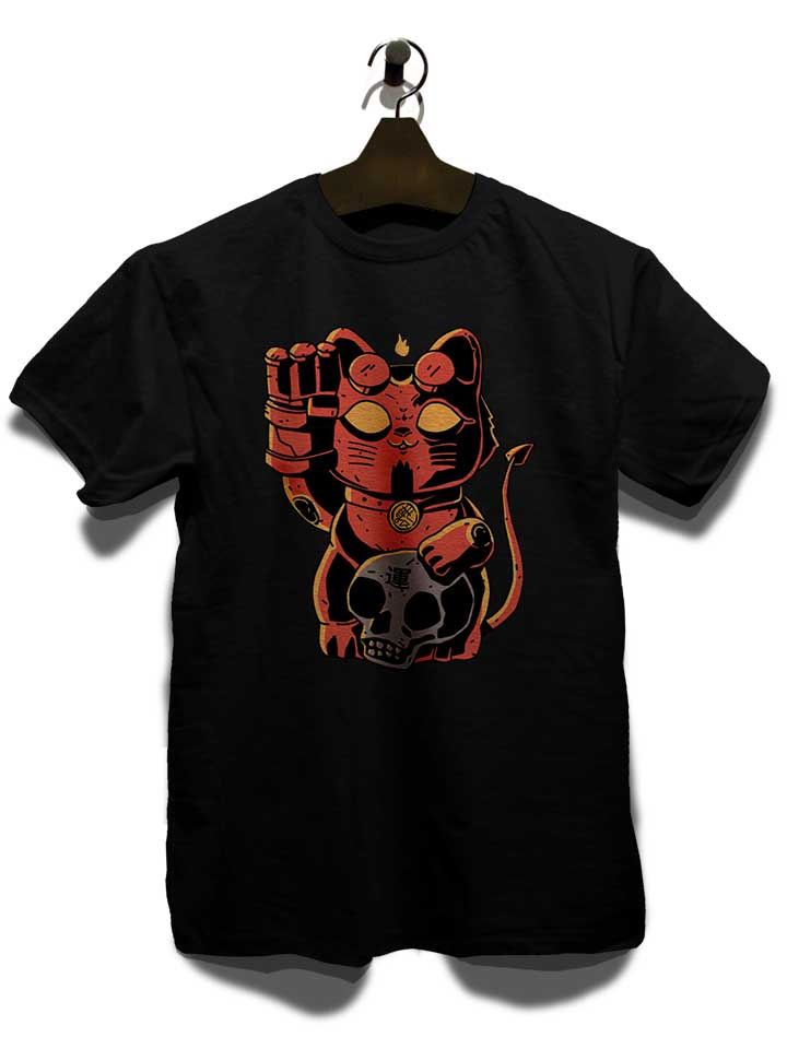 lucky-hell-cat-t-shirt schwarz 3