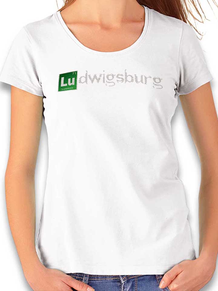 Ludwigsburg Damen T-Shirt weiss L