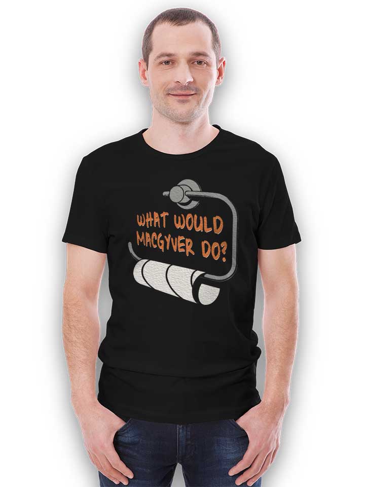 macgyver-t-shirt schwarz 2