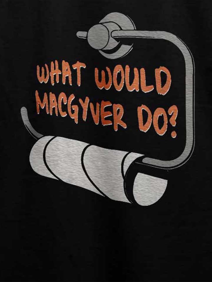 macgyver-t-shirt schwarz 4