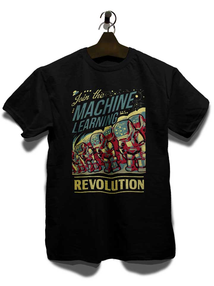 machine-learning-revolution-t-shirt schwarz 3