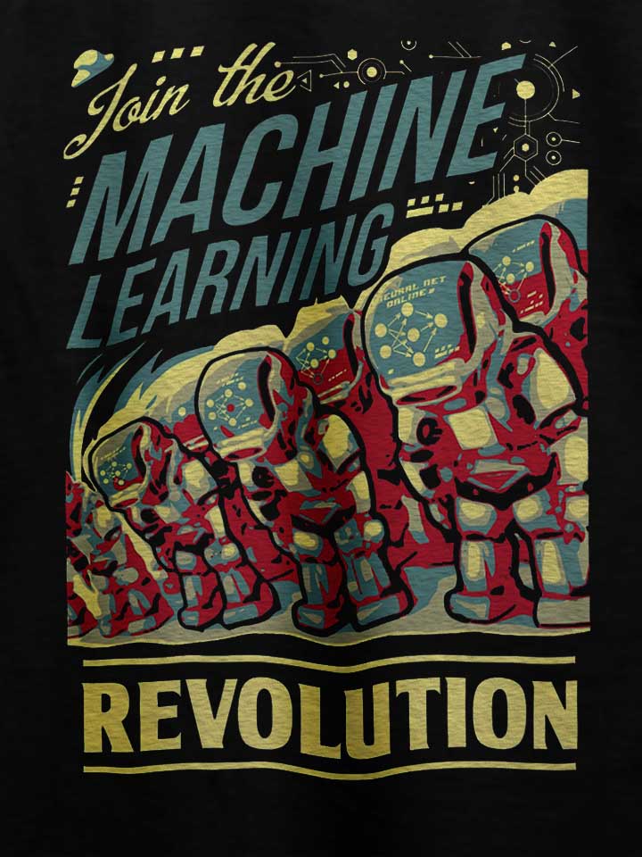 machine-learning-revolution-t-shirt schwarz 4