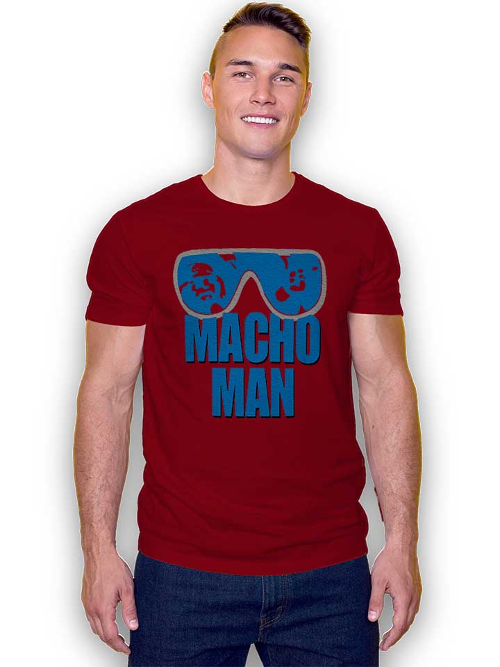 macho-man-t-shirt bordeaux 2