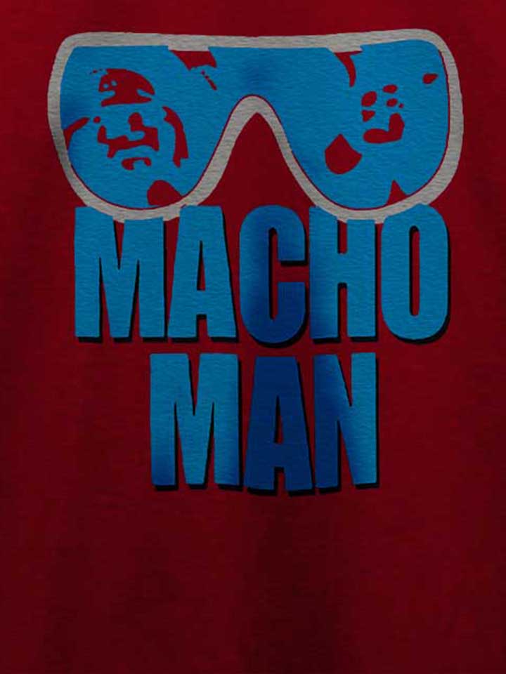 macho-man-t-shirt bordeaux 4
