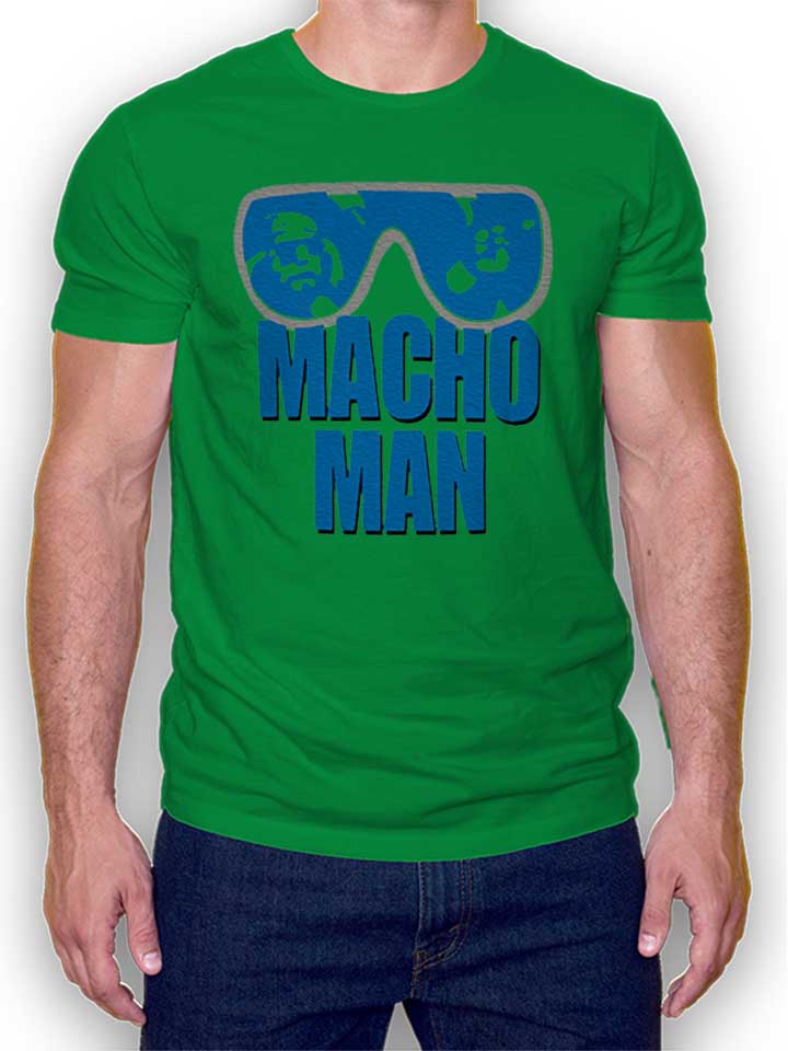 Macho Man T-Shirt gruen L