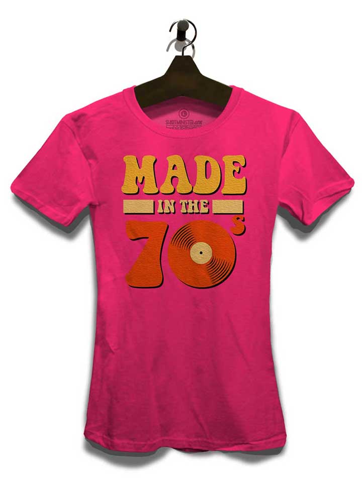 made-in-the-70ies-damen-t-shirt fuchsia 3