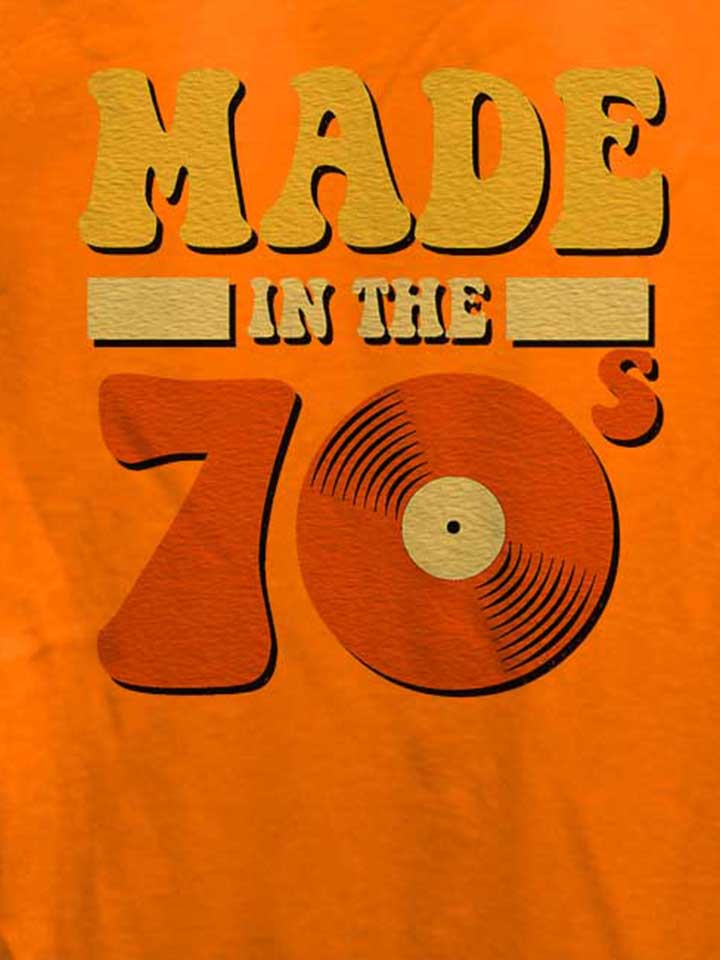 made-in-the-70ies-damen-t-shirt orange 4