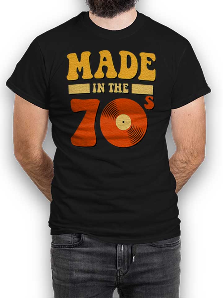 Made In The 70Ies T-Shirt nero L