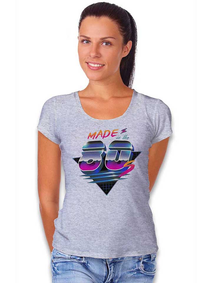 made-in-the-80ies-damen-t-shirt grau-meliert 2