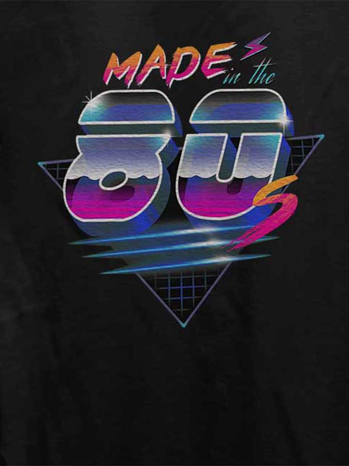 made-in-the-80ies-damen-t-shirt schwarz 4