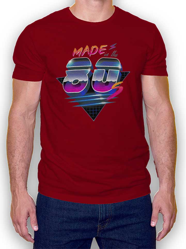 Made In The 80Ies T-Shirt bordeaux L