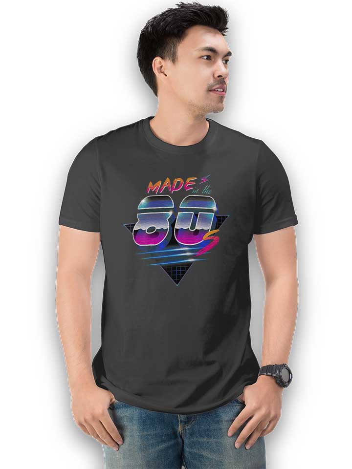 made-in-the-80ies-t-shirt dunkelgrau 2