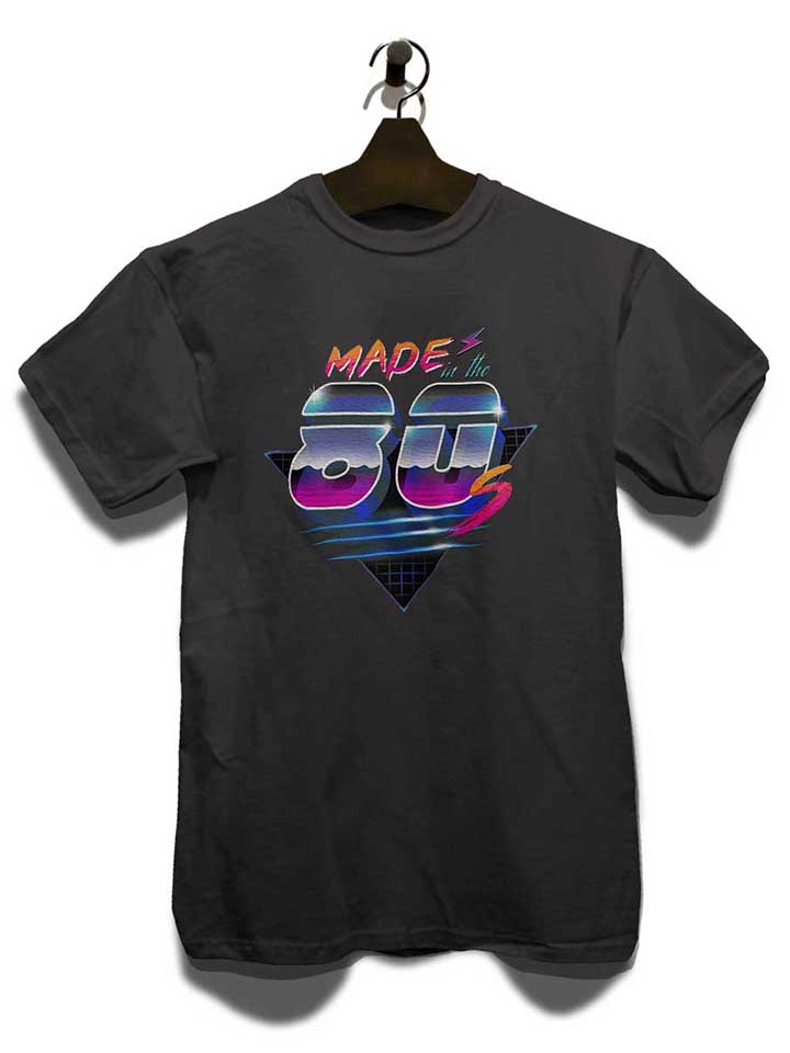 made-in-the-80ies-t-shirt dunkelgrau 3