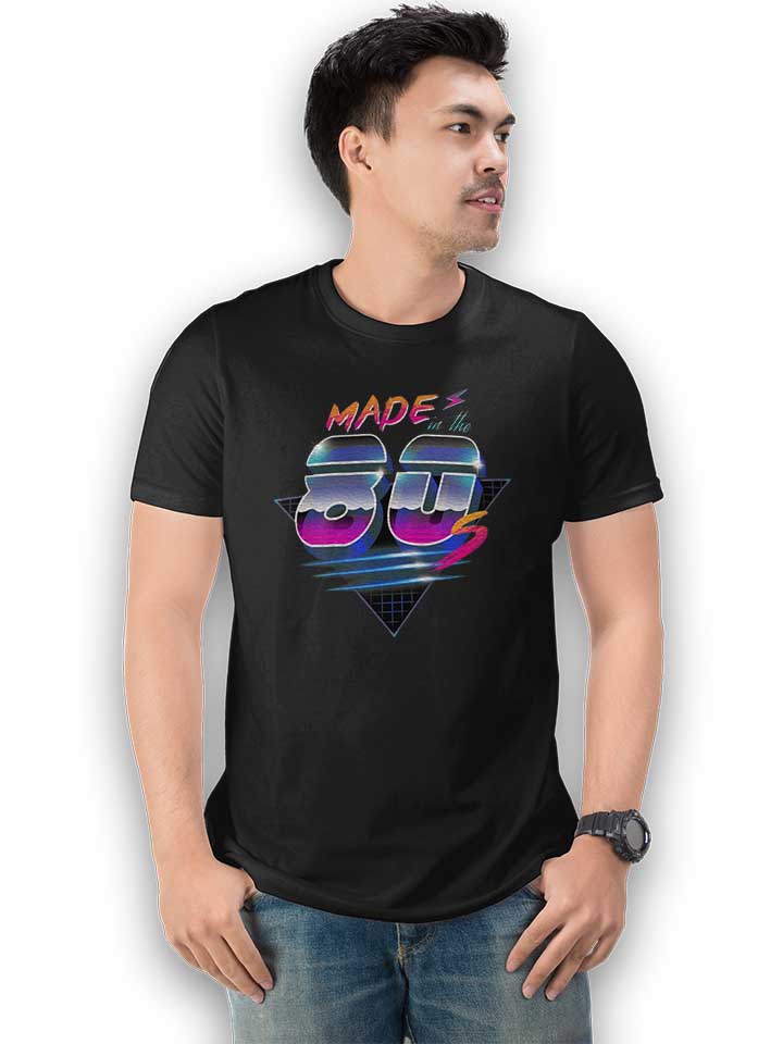 made-in-the-80ies-t-shirt schwarz 2