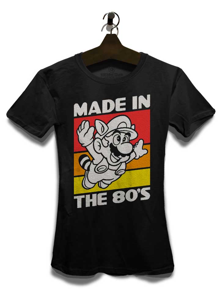 made-in-the-80s-damen-t-shirt schwarz 3