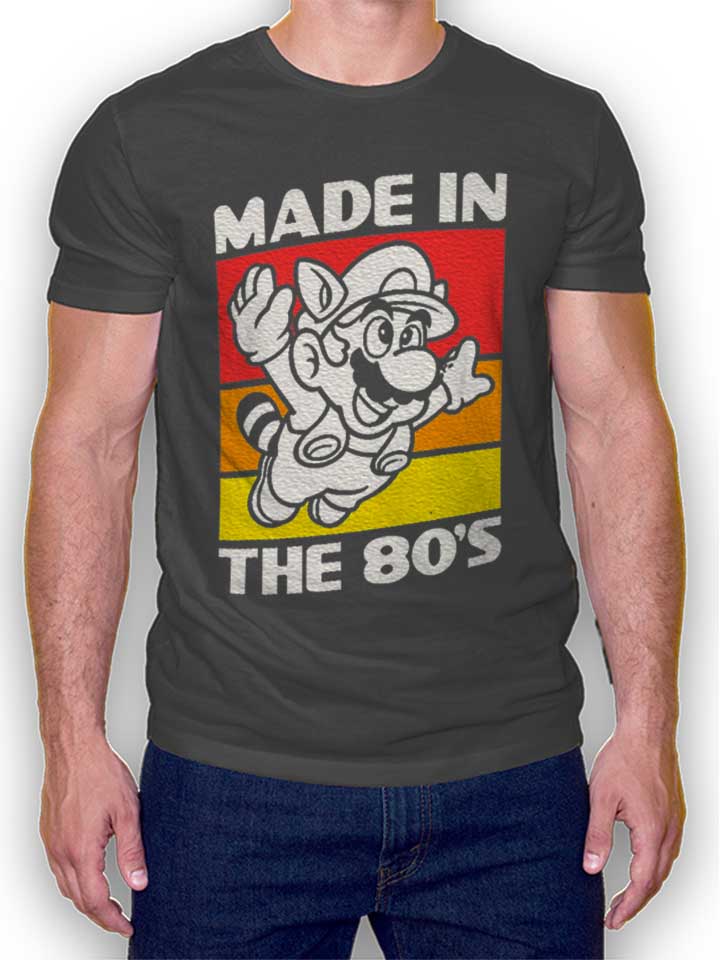 Made In The 80S T-Shirt dunkelgrau L