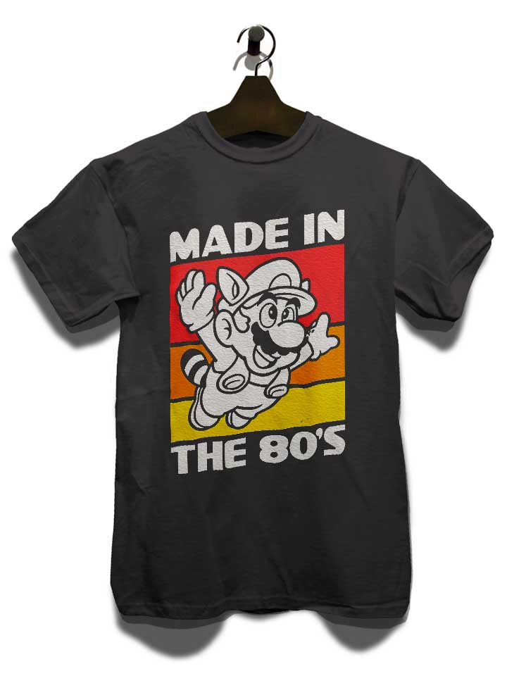 made-in-the-80s-t-shirt dunkelgrau 3