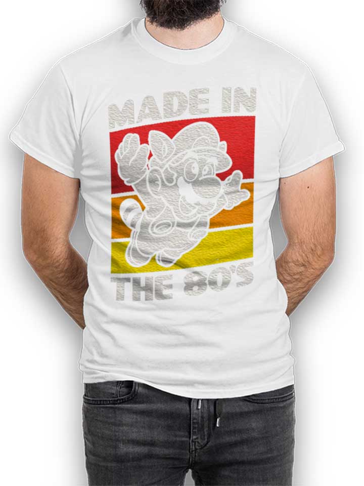 Made In The 80S Kinder T-Shirt weiss 110 / 116