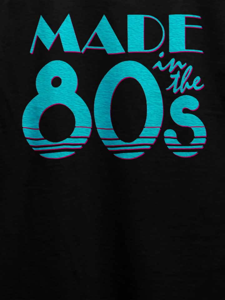made-in-the-eighties-t-shirt schwarz 4