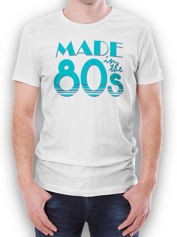 Made In The Eighties T-Shirt bianco L
