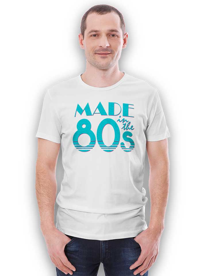 made-in-the-eighties-t-shirt weiss 2