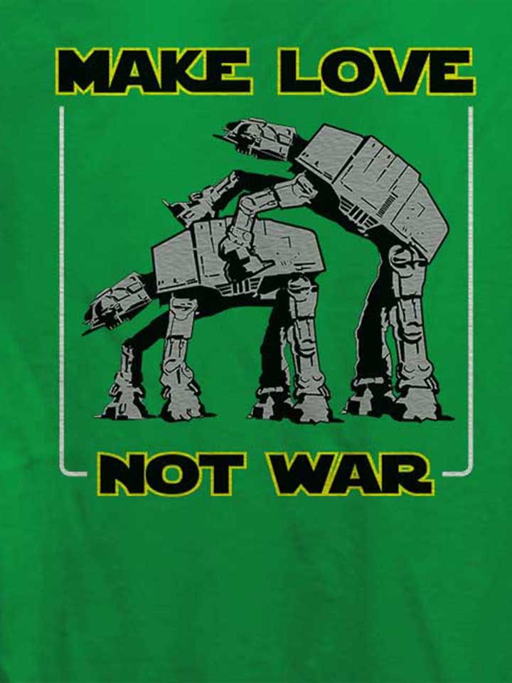 make-love-not-war-at-at-damen-t-shirt gruen 4