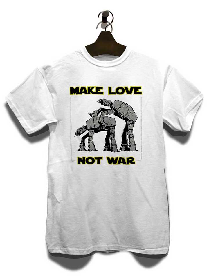 make-love-not-war-at-at-t-shirt weiss 3