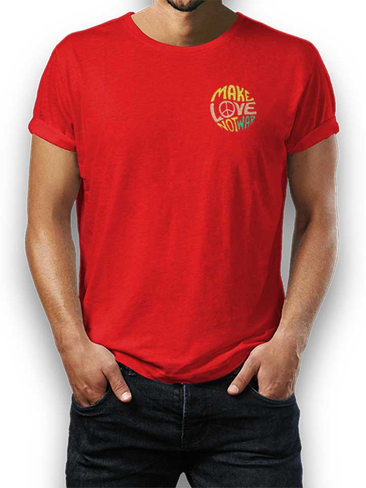 make-love-not-war-chest-print-t-shirt rot 1