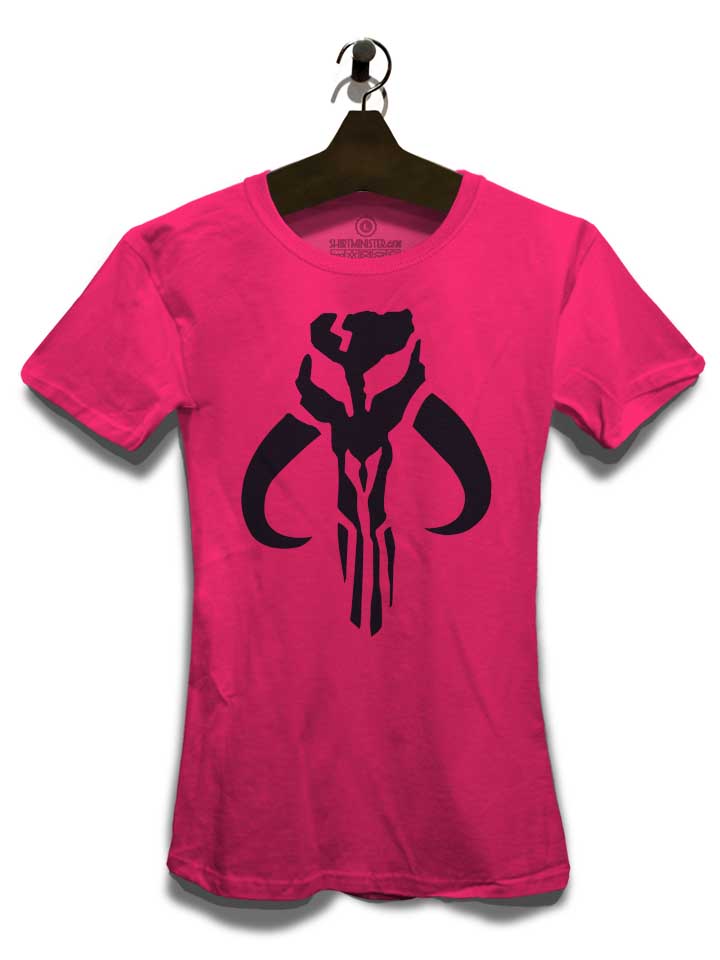 mandalorian-symbol-damen-t-shirt fuchsia 3