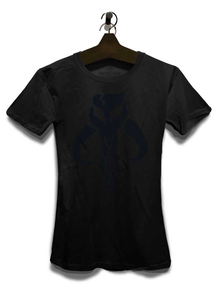 mandalorian-symbol-damen-t-shirt schwarz 3