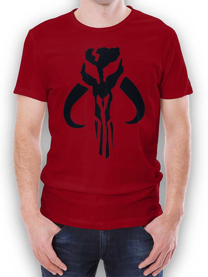 Mandalorian Symbol T-Shirt maroon L