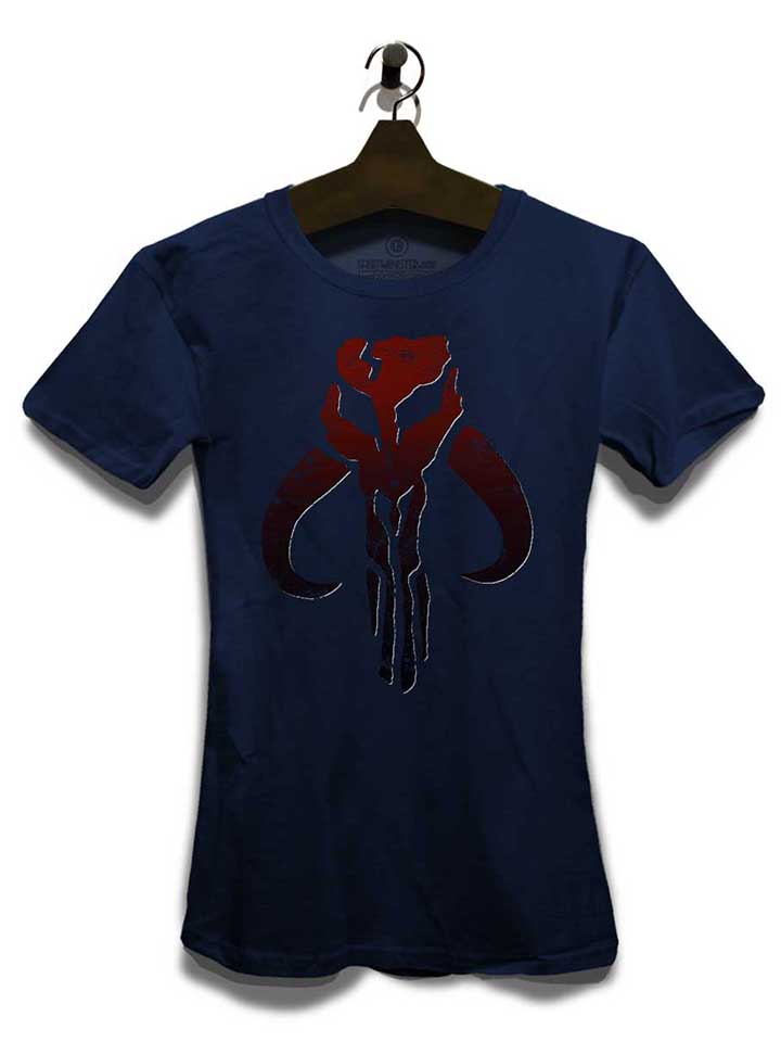 mandelorian-logo-damen-t-shirt dunkelblau 3