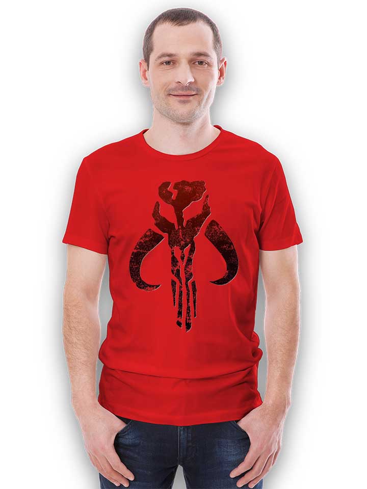 mandelorian-logo-t-shirt rot 2