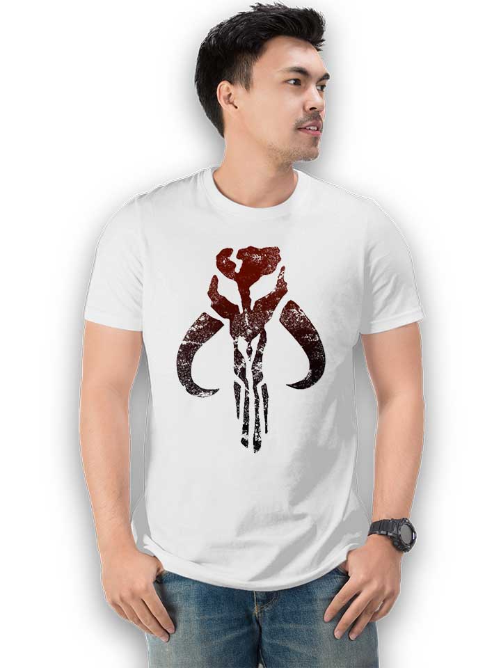 mandelorian-logo-t-shirt weiss 2