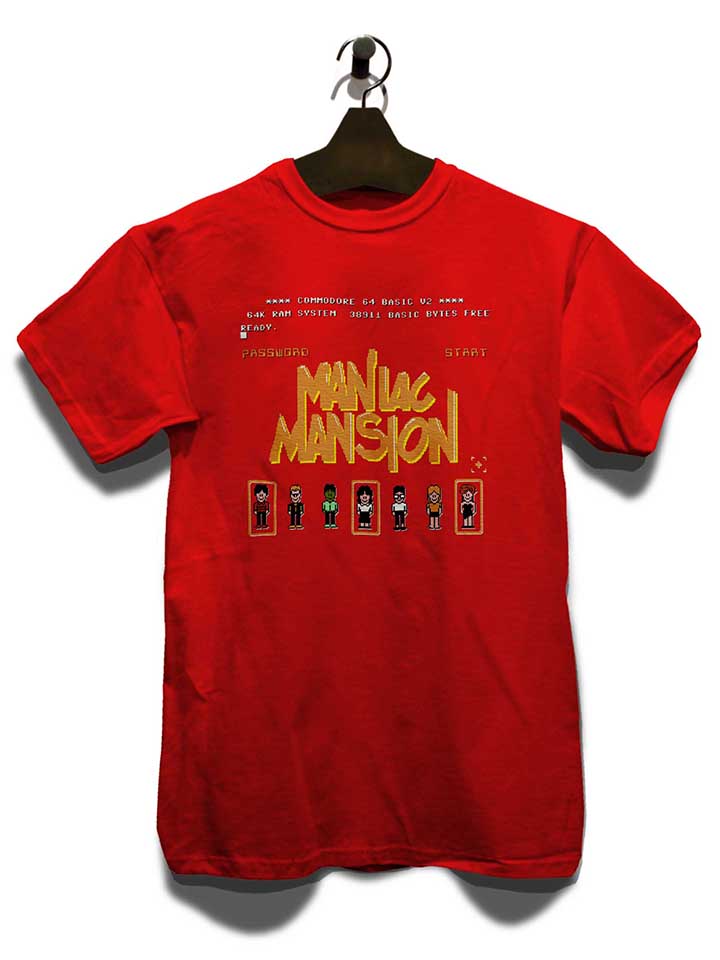 maniac-mansion-t-shirt rot 3