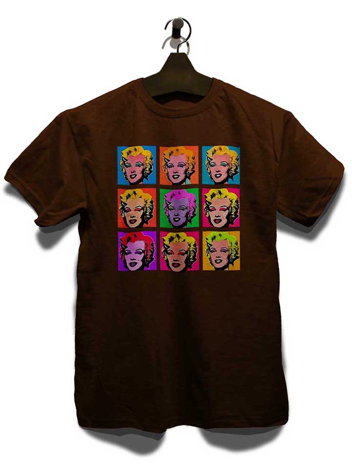 marilyn-monroe-warhol-t-shirt braun 3