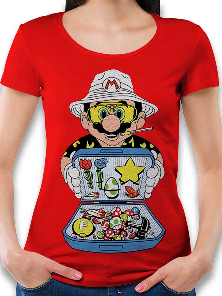 Mario Dealer Fear And Loating In Las Vegas Womens T-Shirt...