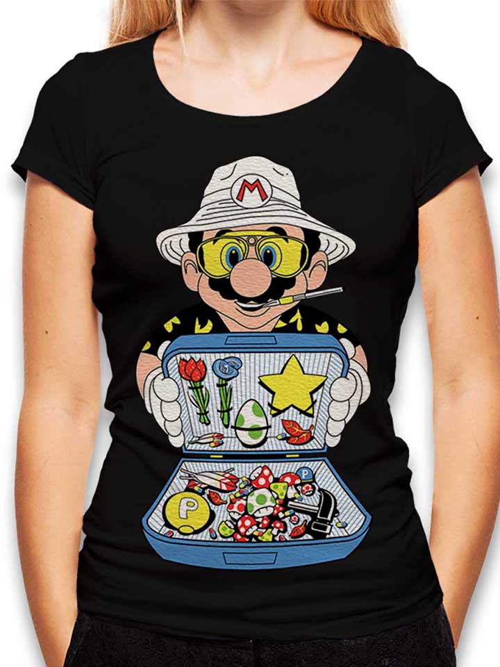 Mario Dealer Fear And Loating In Las Vegas Womens T-Shirt...