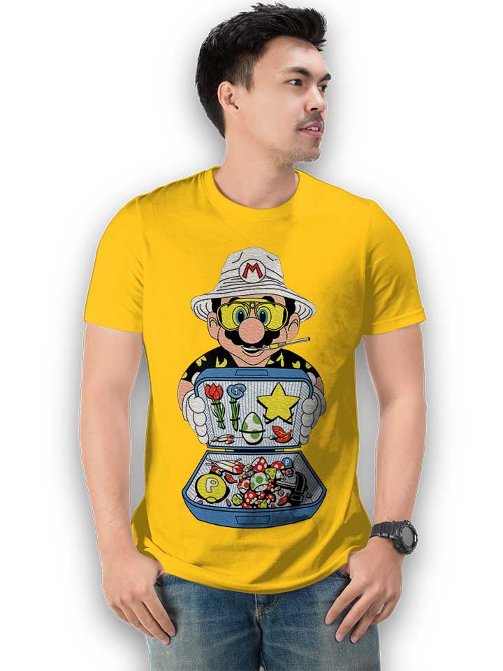 mario-dealer-fear-and-loating-in-las-vegas-t-shirt gelb 2