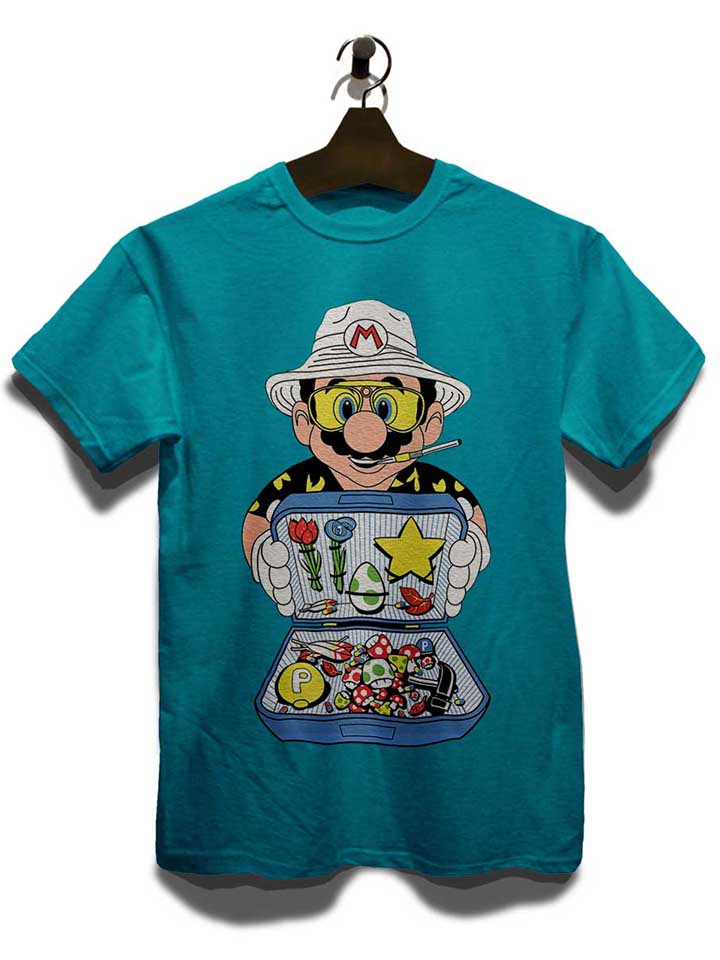 mario-dealer-fear-and-loating-in-las-vegas-t-shirt tuerkis 3